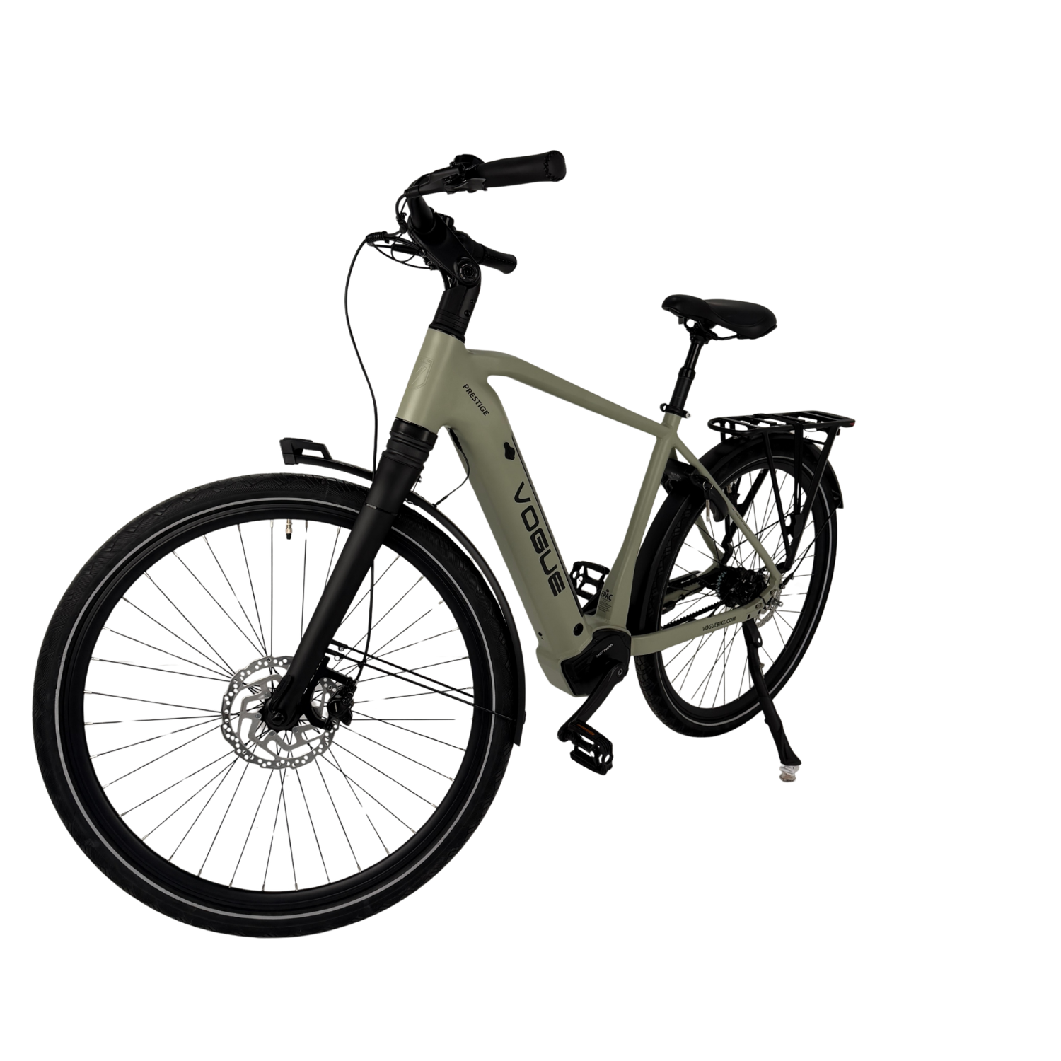 Vogue Prestige – Heren Elektrische Fiets - 53 cm - Cement Grijs