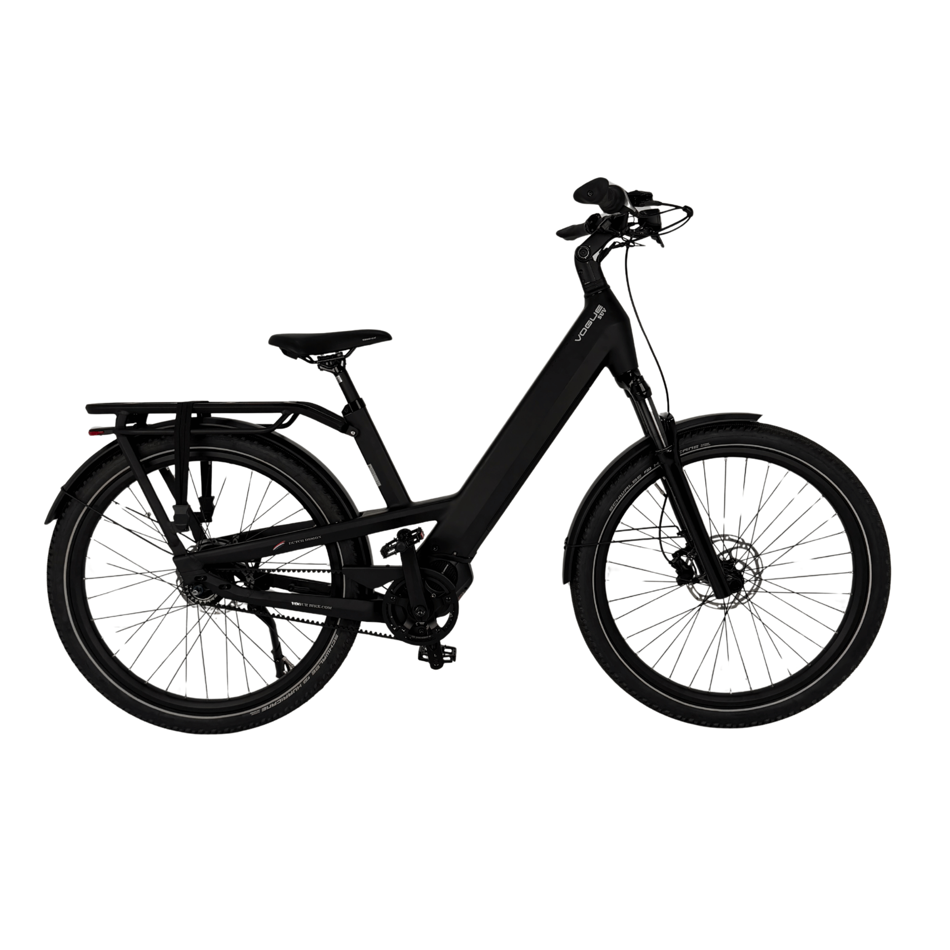 Vogue SUV - Middenmotor - Electrische fiets - E-bike - Matt Black