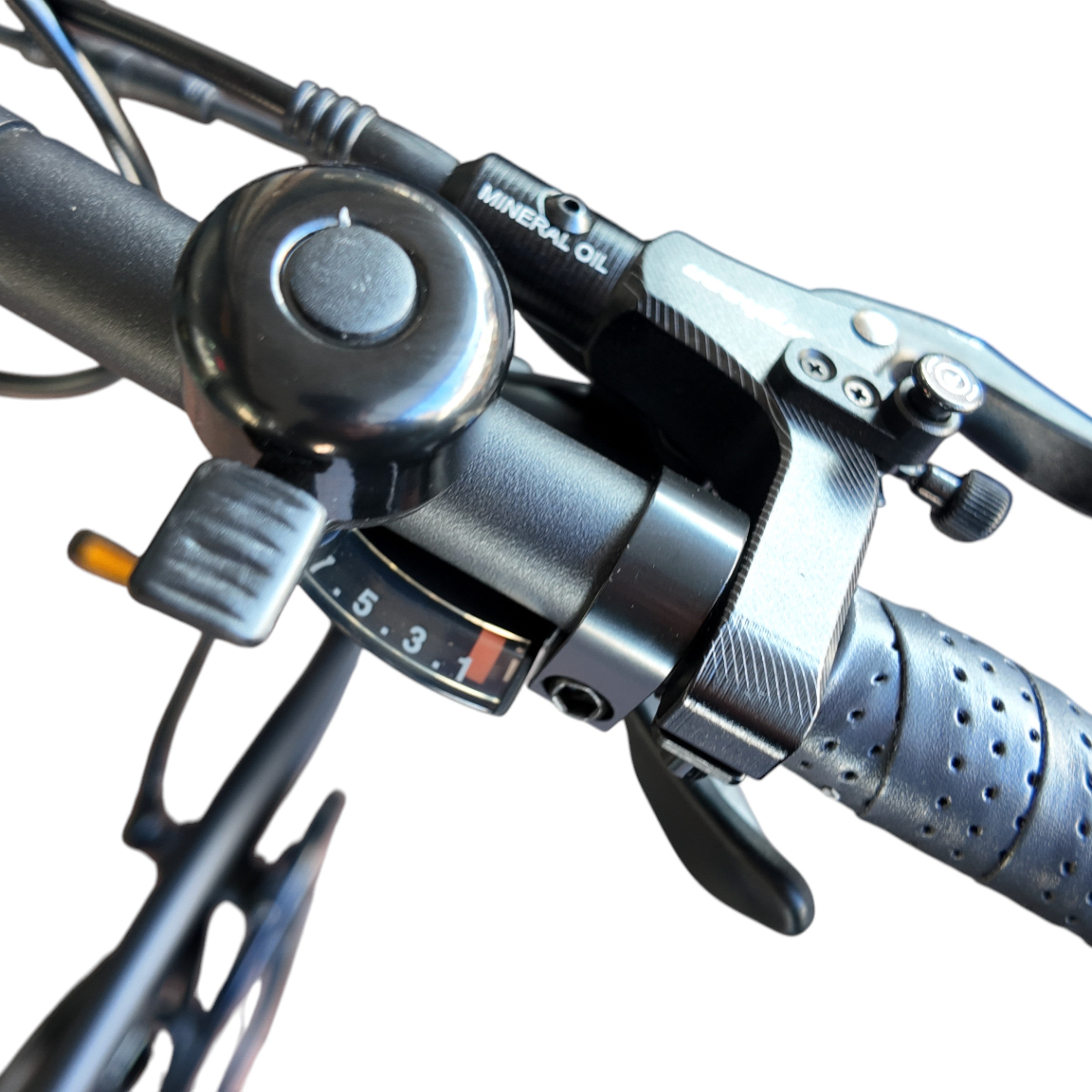 Vogue Caddy - Elektrische Bakfiets - Mat Zwart - Bruine Accenten - Accu 468Wh (36V, 13Ah) - Bafang Achterwielmotor - Shimano 7 Versnellingen - Hydraulische Remmen