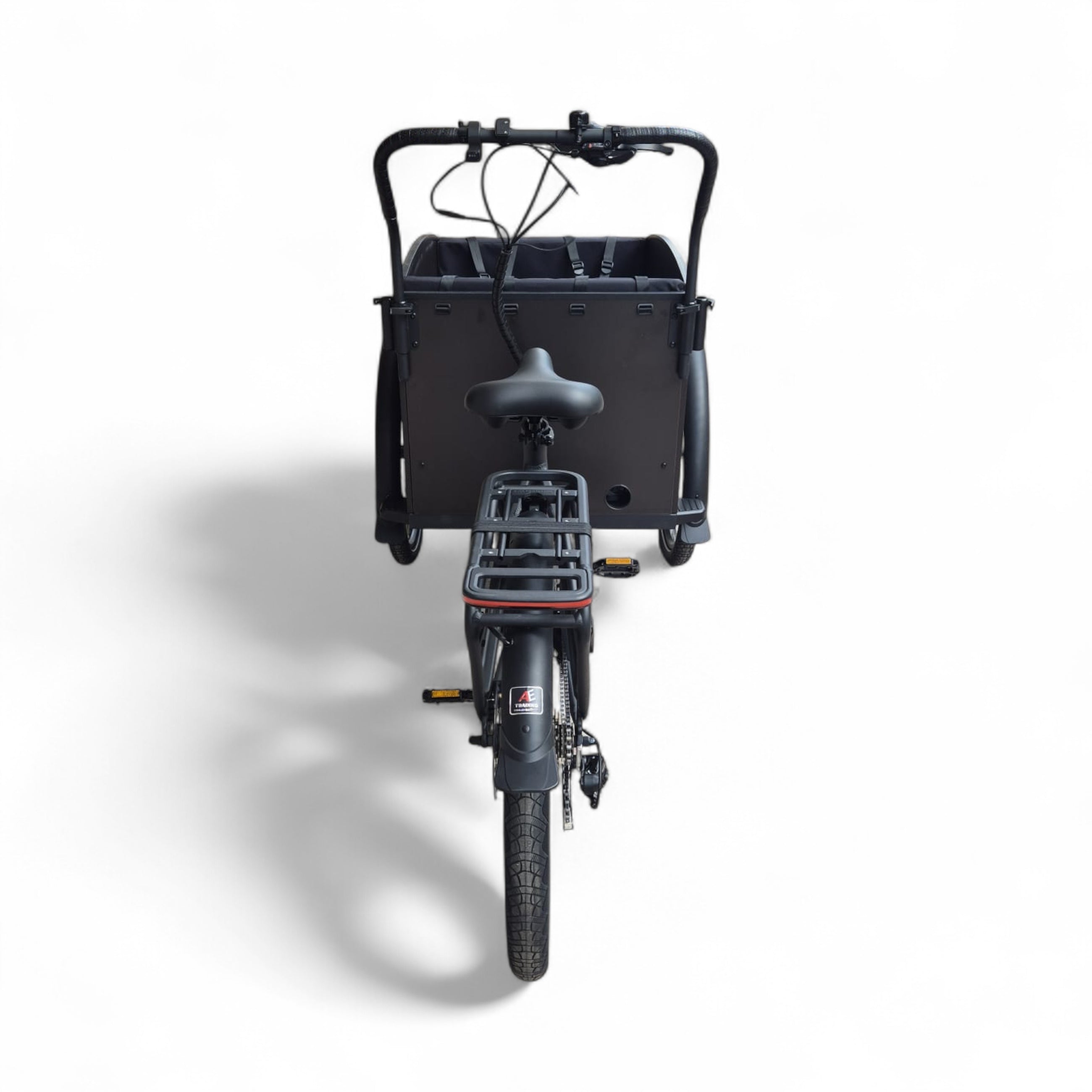 Vogue Journey Plus - Mat Zwart - Elektrische bakfiets