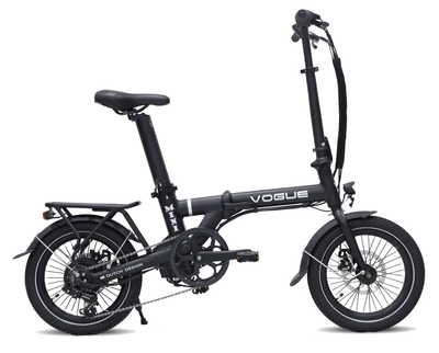 Vogue MINI - Mat Zwart - Vouwfiets 16 inch