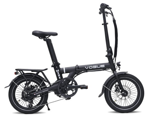 Vogue MINI - Mat Zwart - Vouwfiets 16 inch