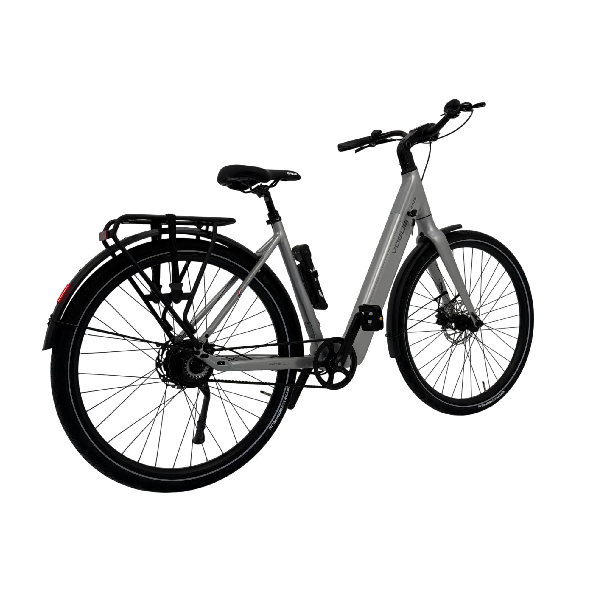 Vogue Motion - Lage Instap - Titanium Grey - Elektrische Fiets