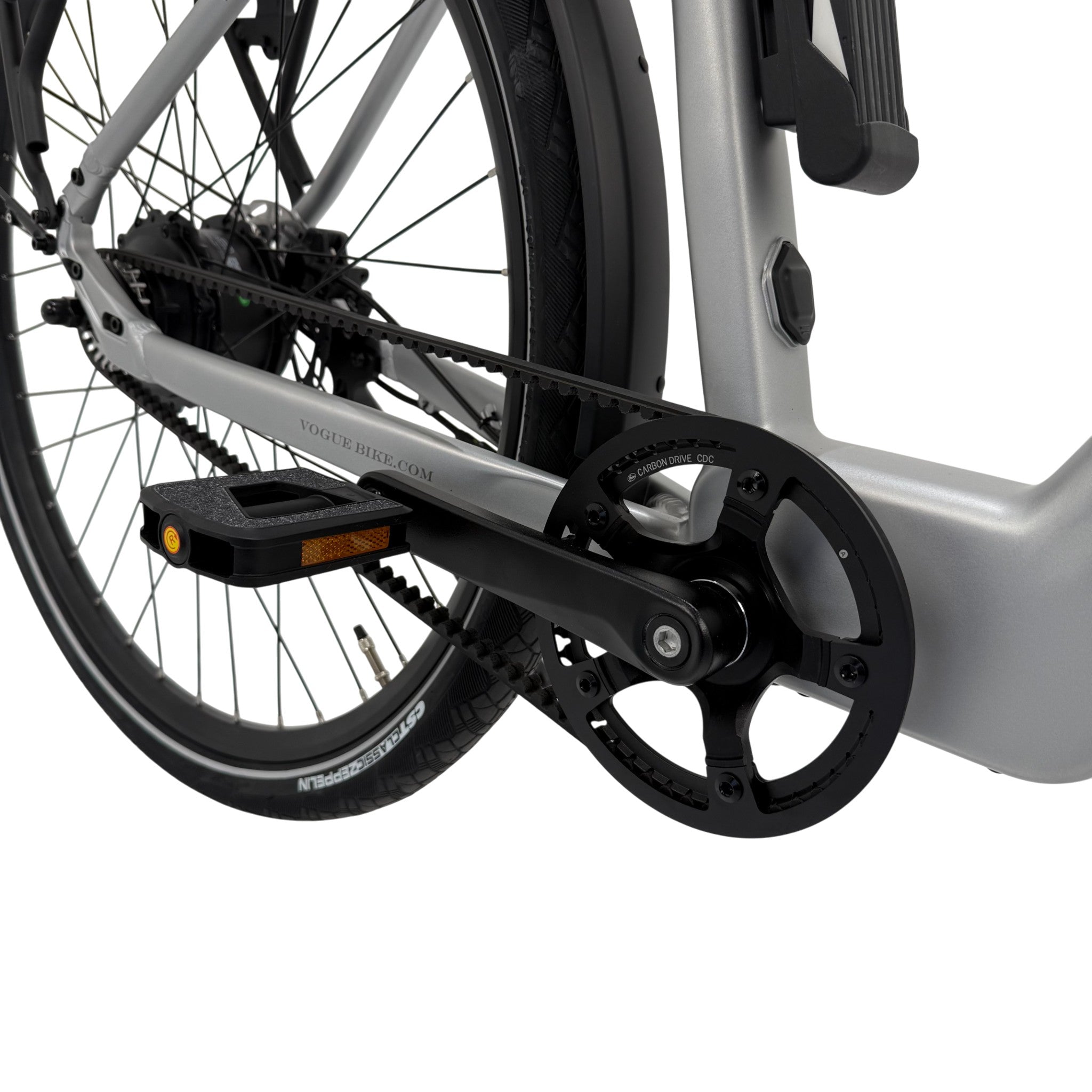 Vogue Motion - Lage Instap - Titanium Grey - Elektrische Fiets