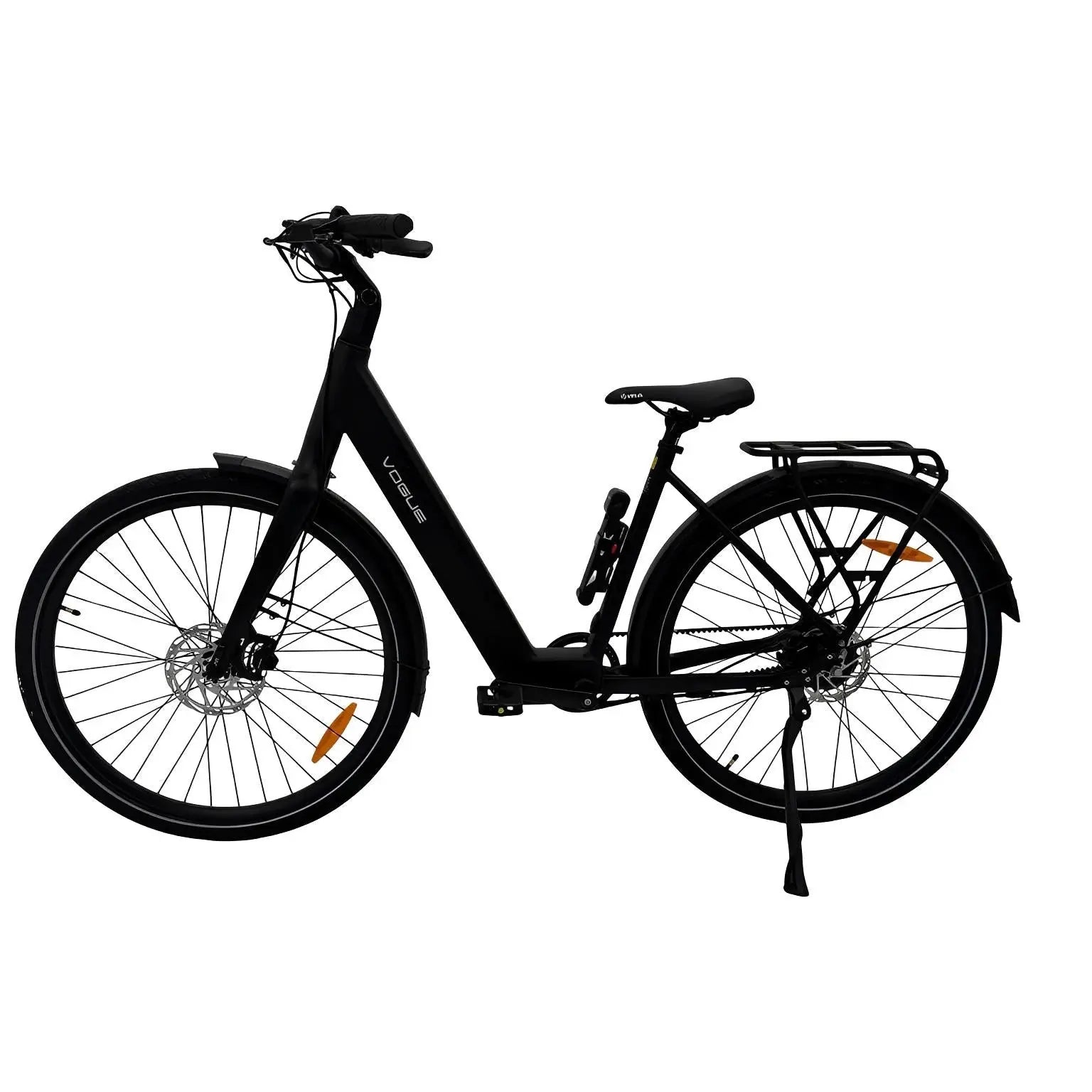 Vogue Motion - Lage Instap - Mat Zwart - Elektrische Fiets
