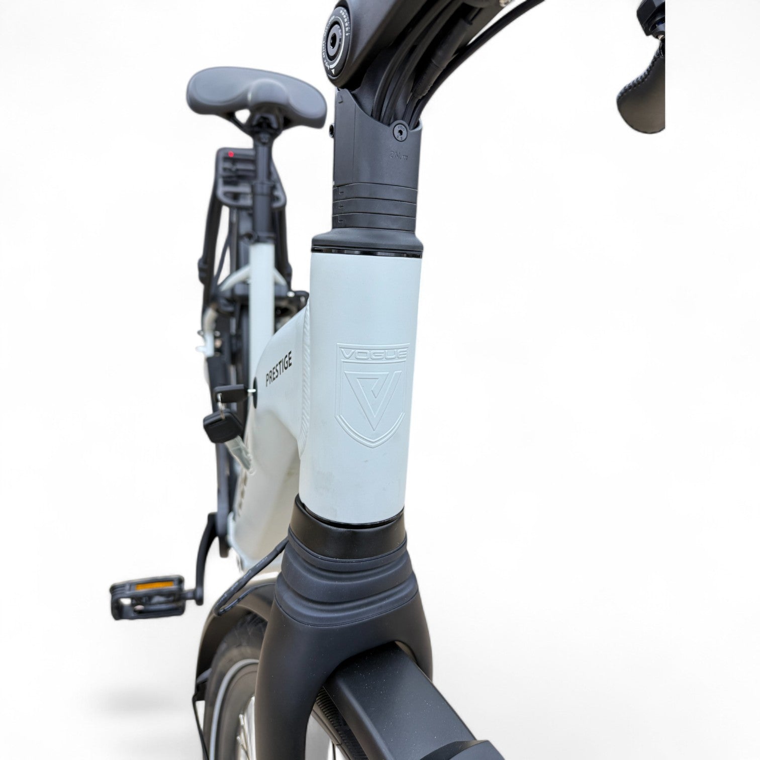 Vogue Prestige – Elektrische Fiets – 49 cm - Cement Grijs