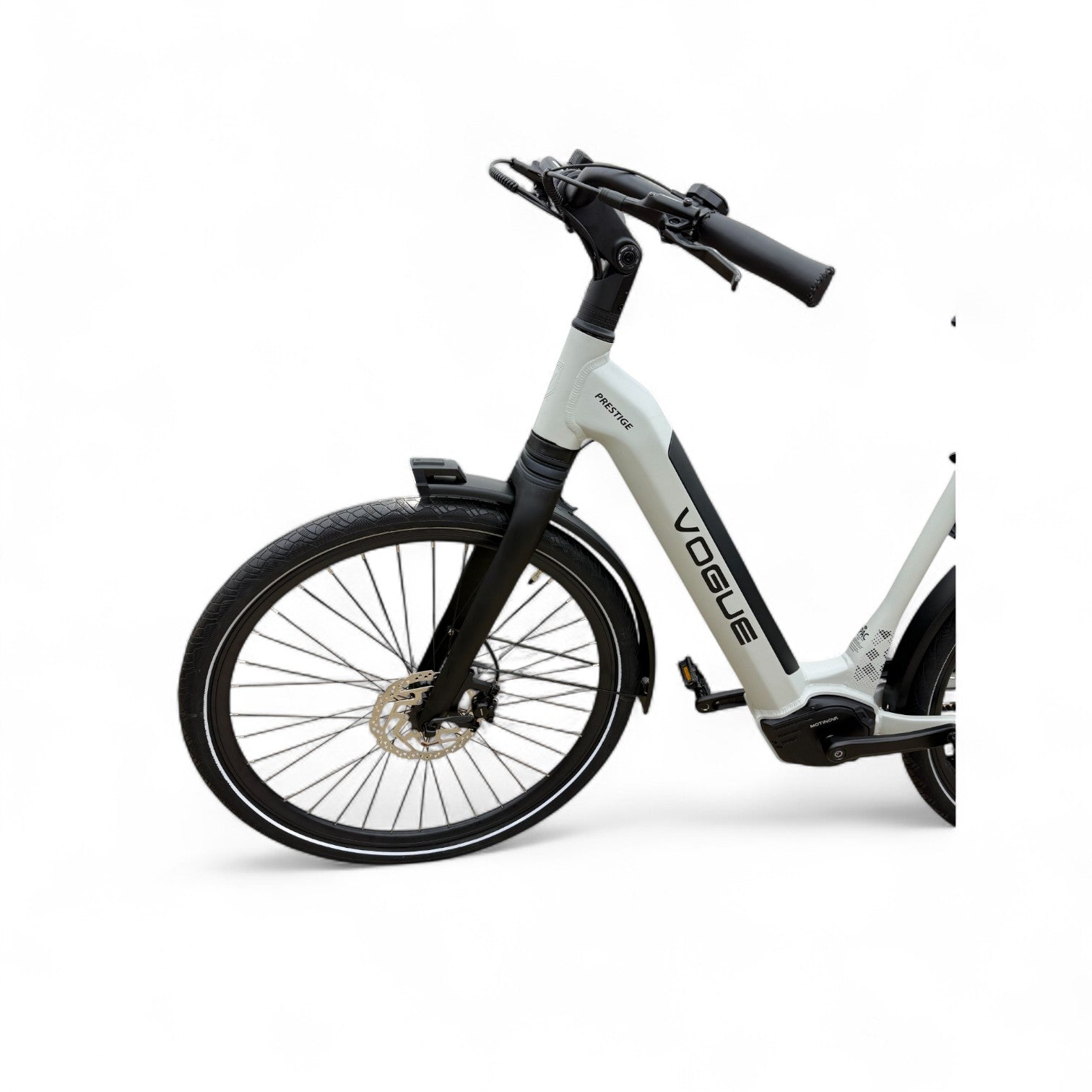 Vogue Prestige – Elektrische Fiets – 49 cm - Cement Grijs