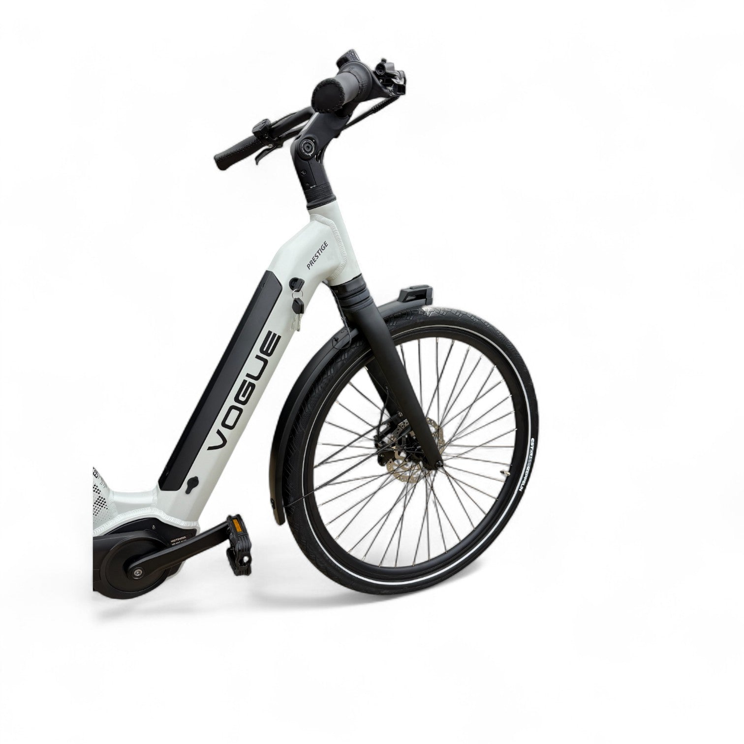 Vogue Prestige – Elektrische Fiets – 49 cm - Cement Grijs