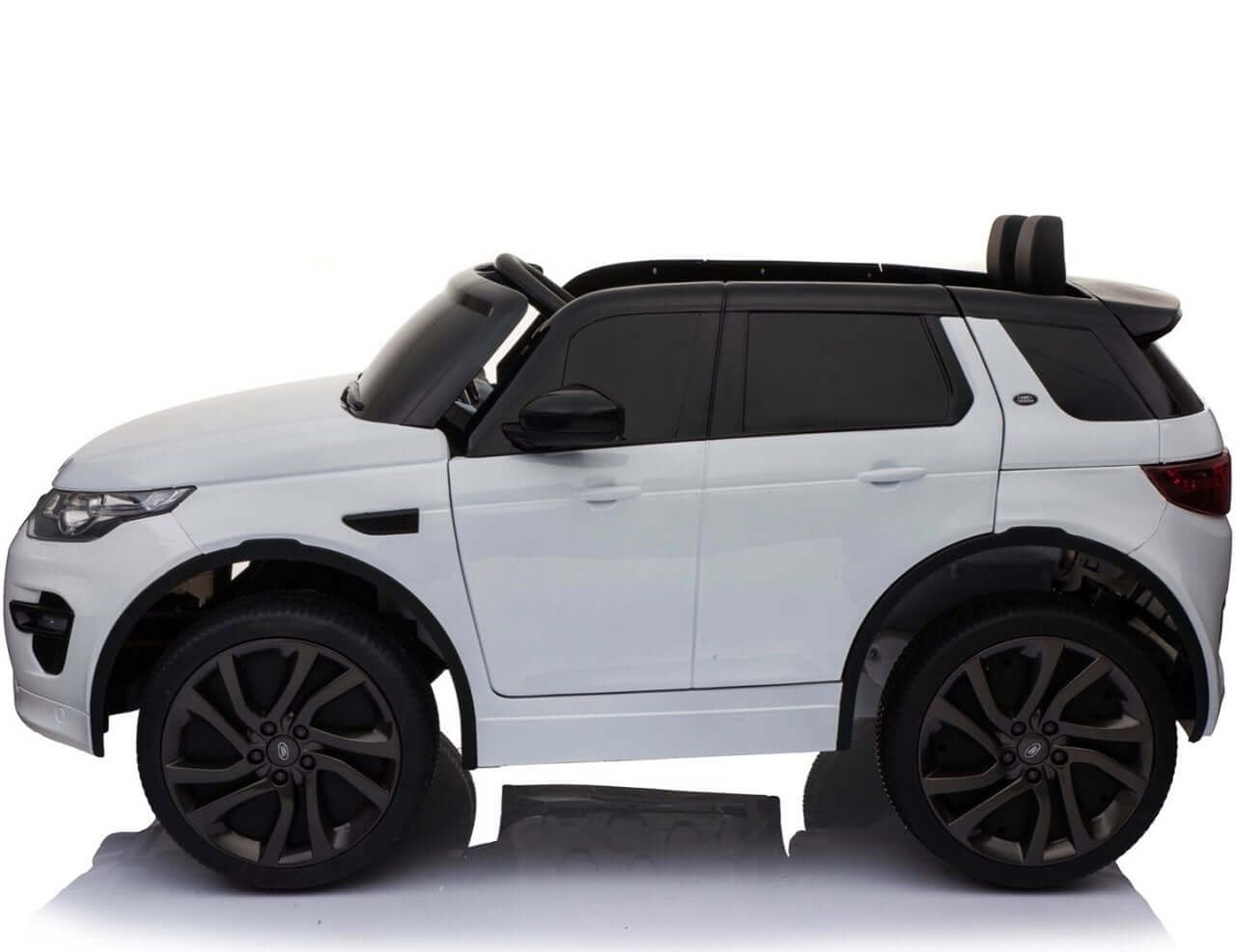 Elektrische Kinderauto - Land Rover Discovery - Wit - Dailyride