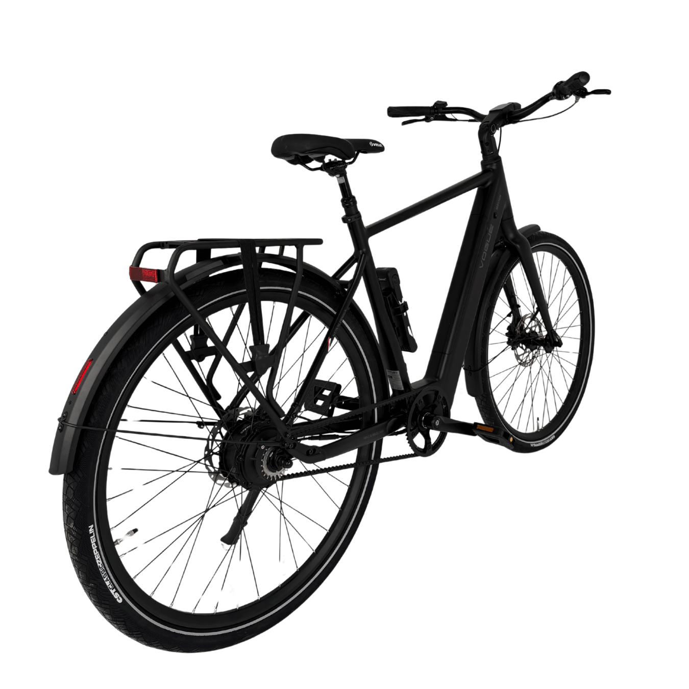 Vogue Motion Man - Hoge Instap - Mat Zwart - Elektrische Fiets