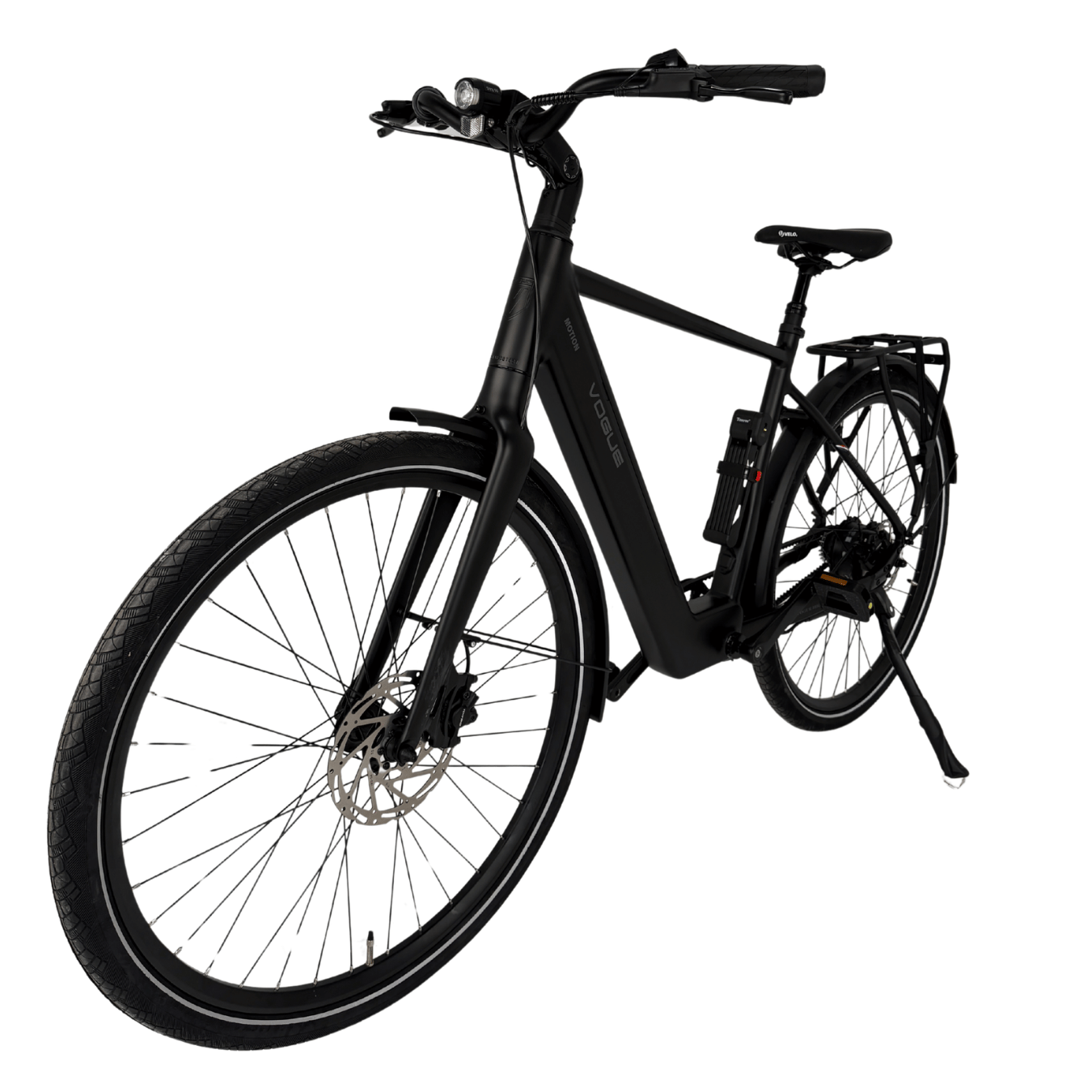 Vogue Motion Man - Hoge Instap - Mat Zwart - Elektrische Fiets