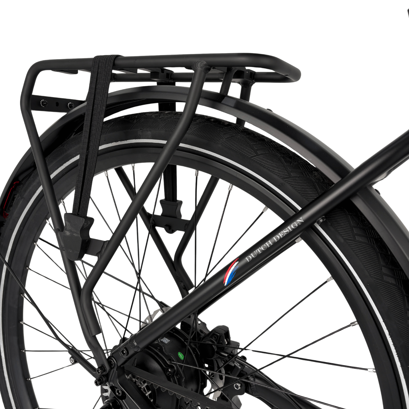 Vogue Motion Man - Hoge Instap - Mat Zwart - Elektrische Fiets