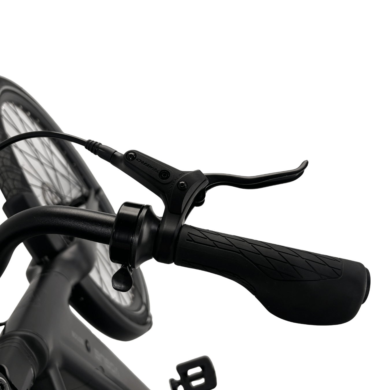 Vogue Motion Man - Hoge Instap - Mat Zwart - Elektrische Fiets