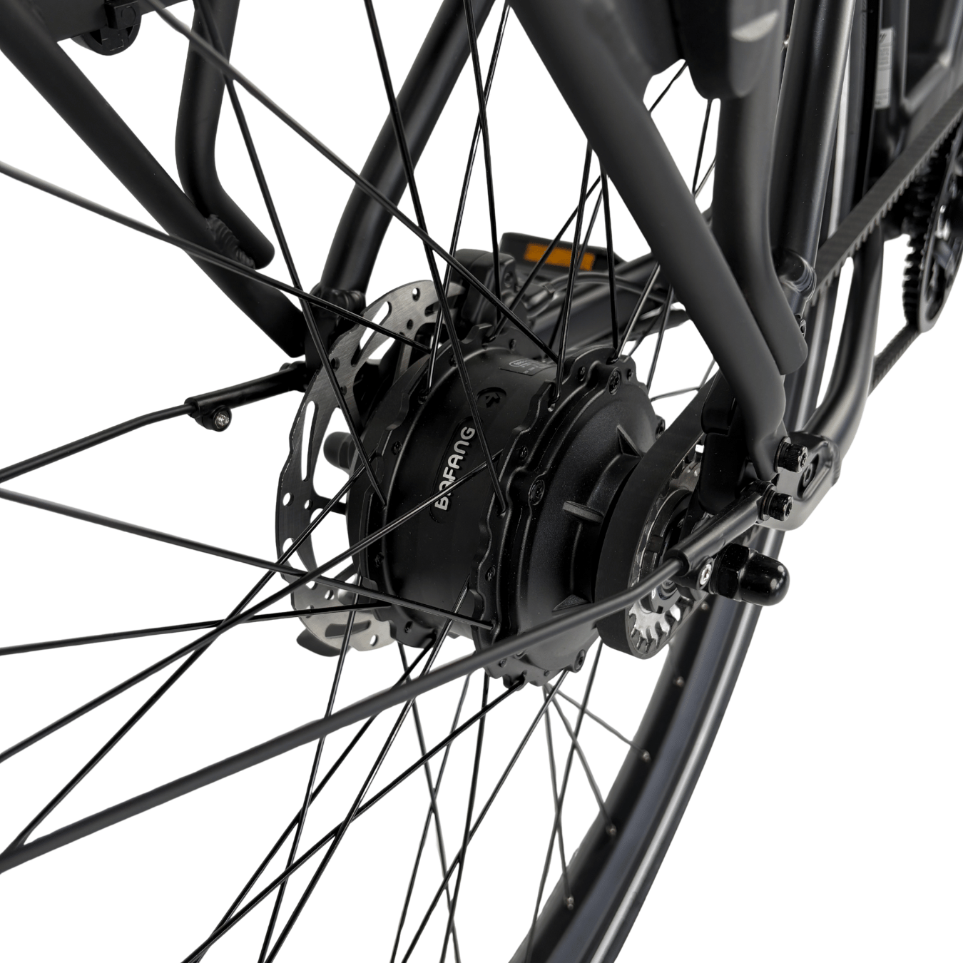 Vogue Motion Man - Hoge Instap - Mat Zwart - Elektrische Fiets