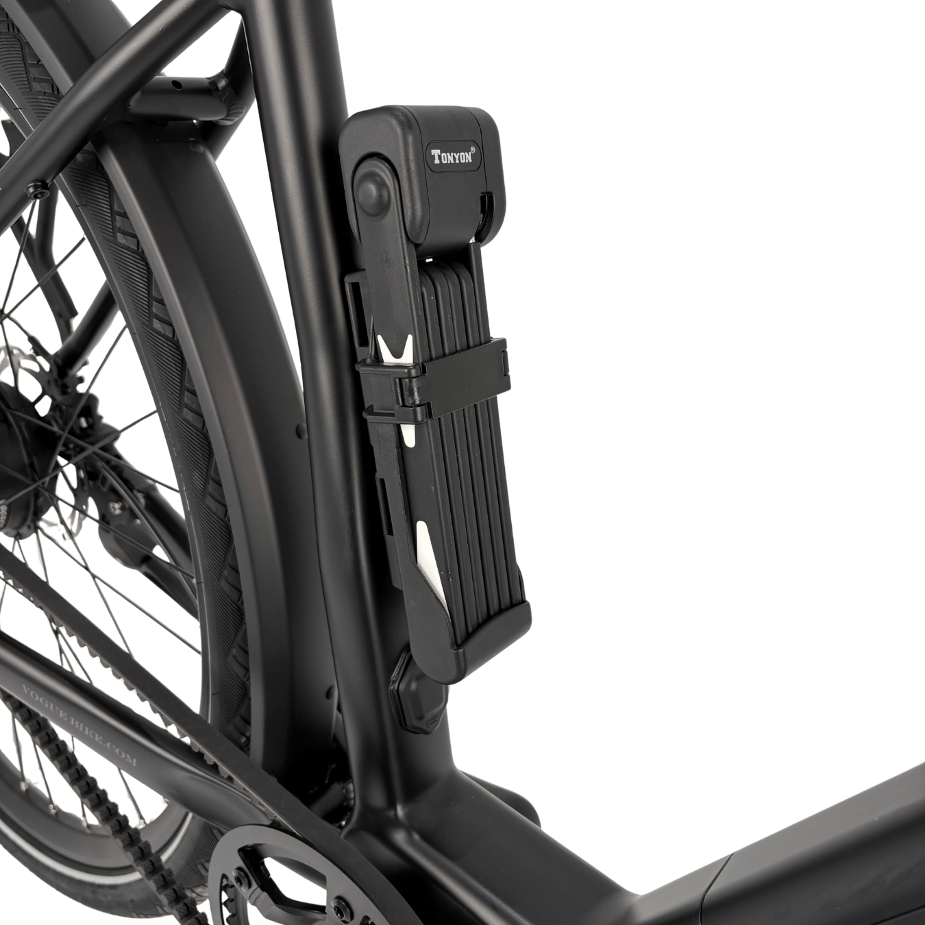 Vogue Motion Man - Hoge Instap - Mat Zwart - Elektrische Fiets