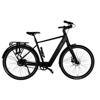 Vogue Motion Man - Hoge Instap - Mat Zwart - Elektrische Fiets