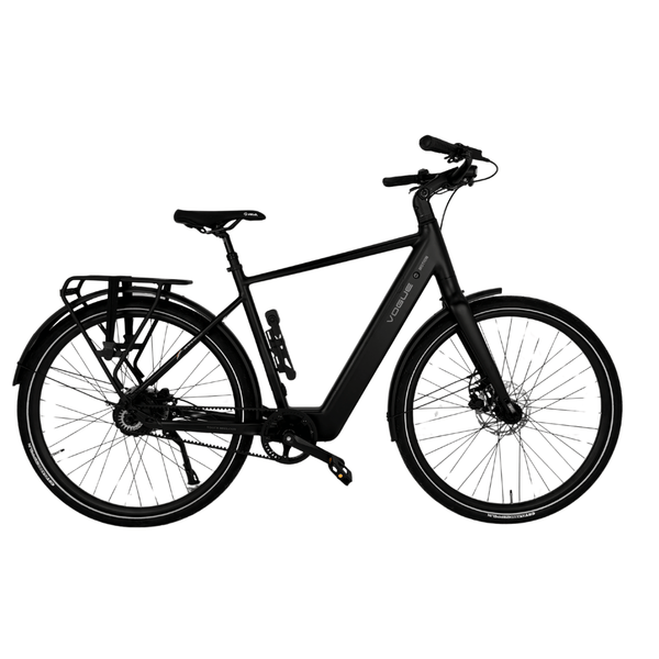 Vogue Motion Man - Hoge Instap - Mat Zwart - Elektrische Fiets