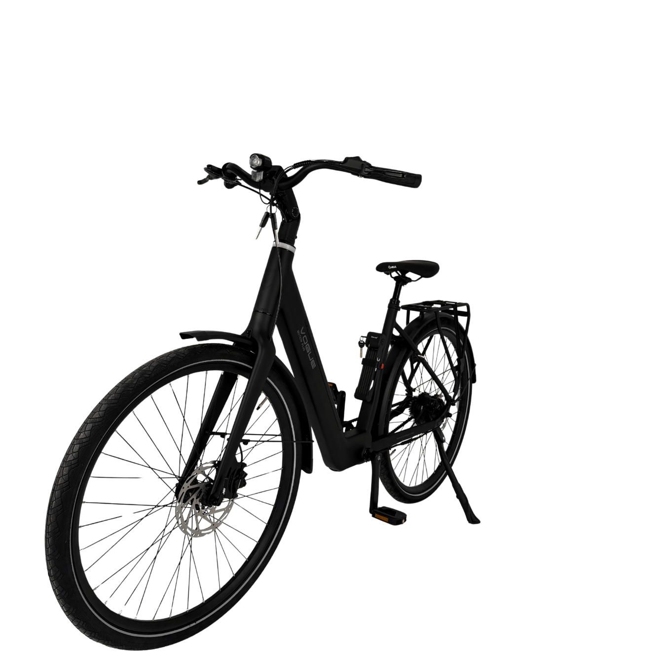 Vogue Motion Plus - Lage Instap - Mat Zwart - Elektrische Fiets