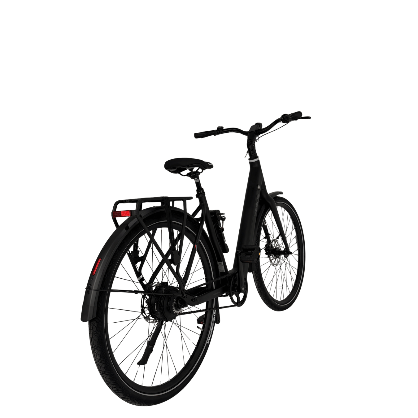 Vogue Motion Plus - Lage Instap - Mat Zwart - Elektrische Fiets