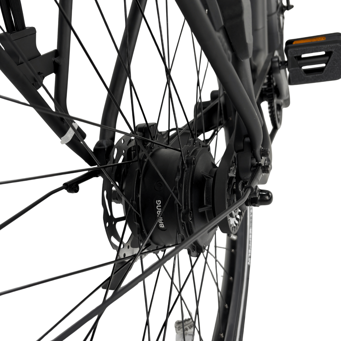 Vogue Motion Plus - Lage Instap - Mat Zwart - Elektrische Fiets