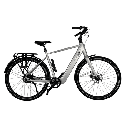 Vogue Motion Man - Hoge Instap - Titanium Grijs - Elektrische Fiets