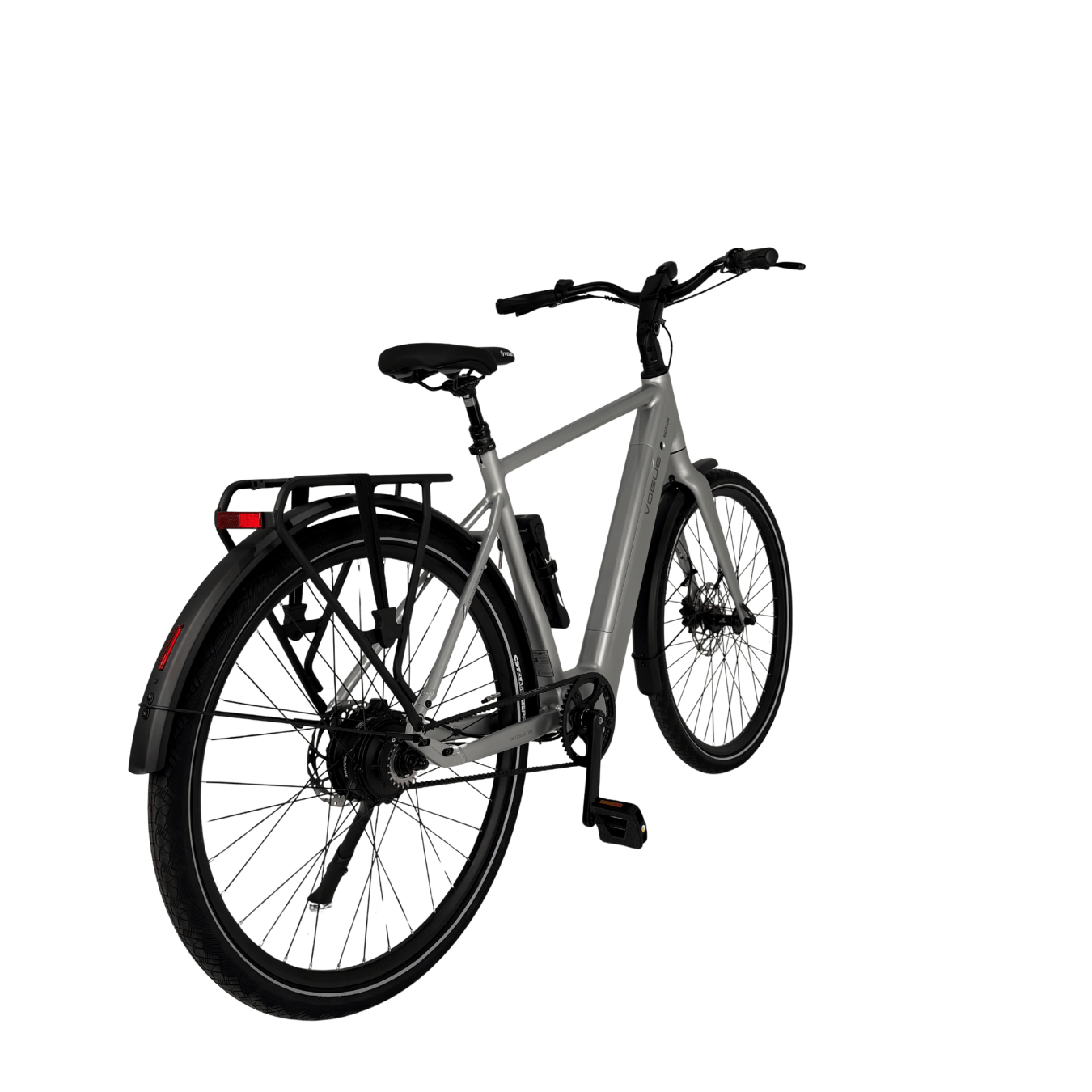 Vogue Motion Man - Hoge Instap - Titanium Grijs - Elektrische Fiets