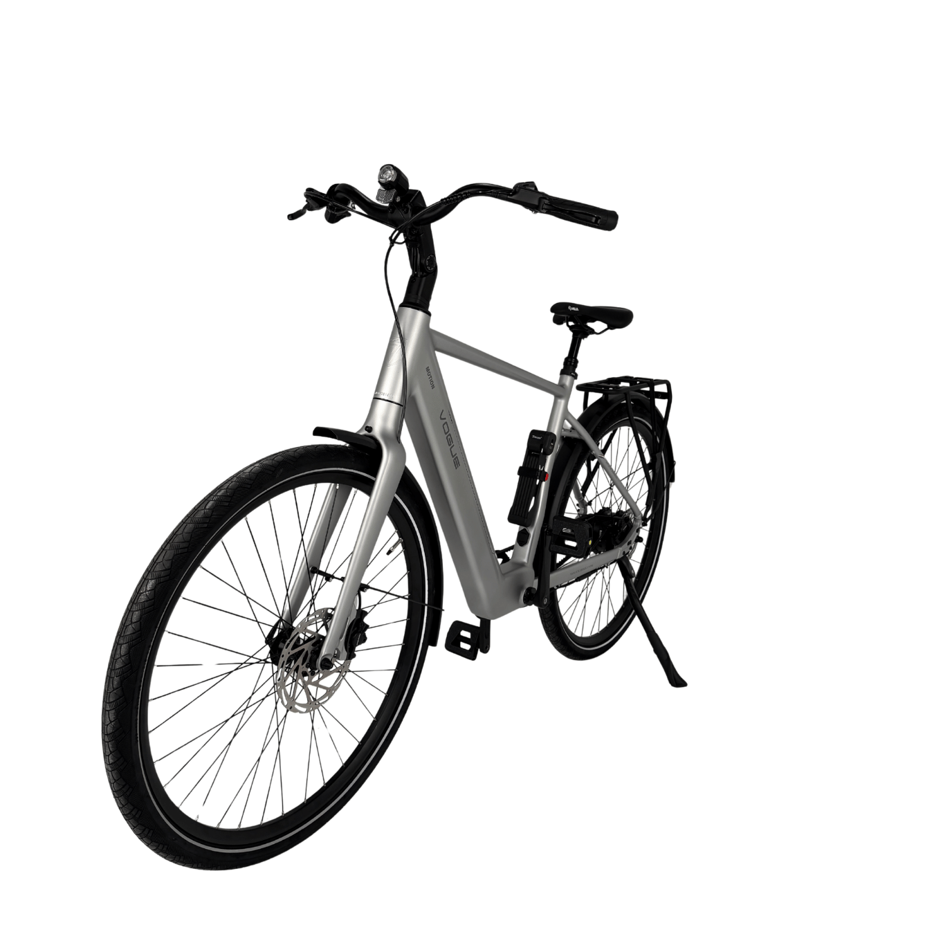 Vogue Motion Man - Hoge Instap - Titanium Grijs - Elektrische Fiets