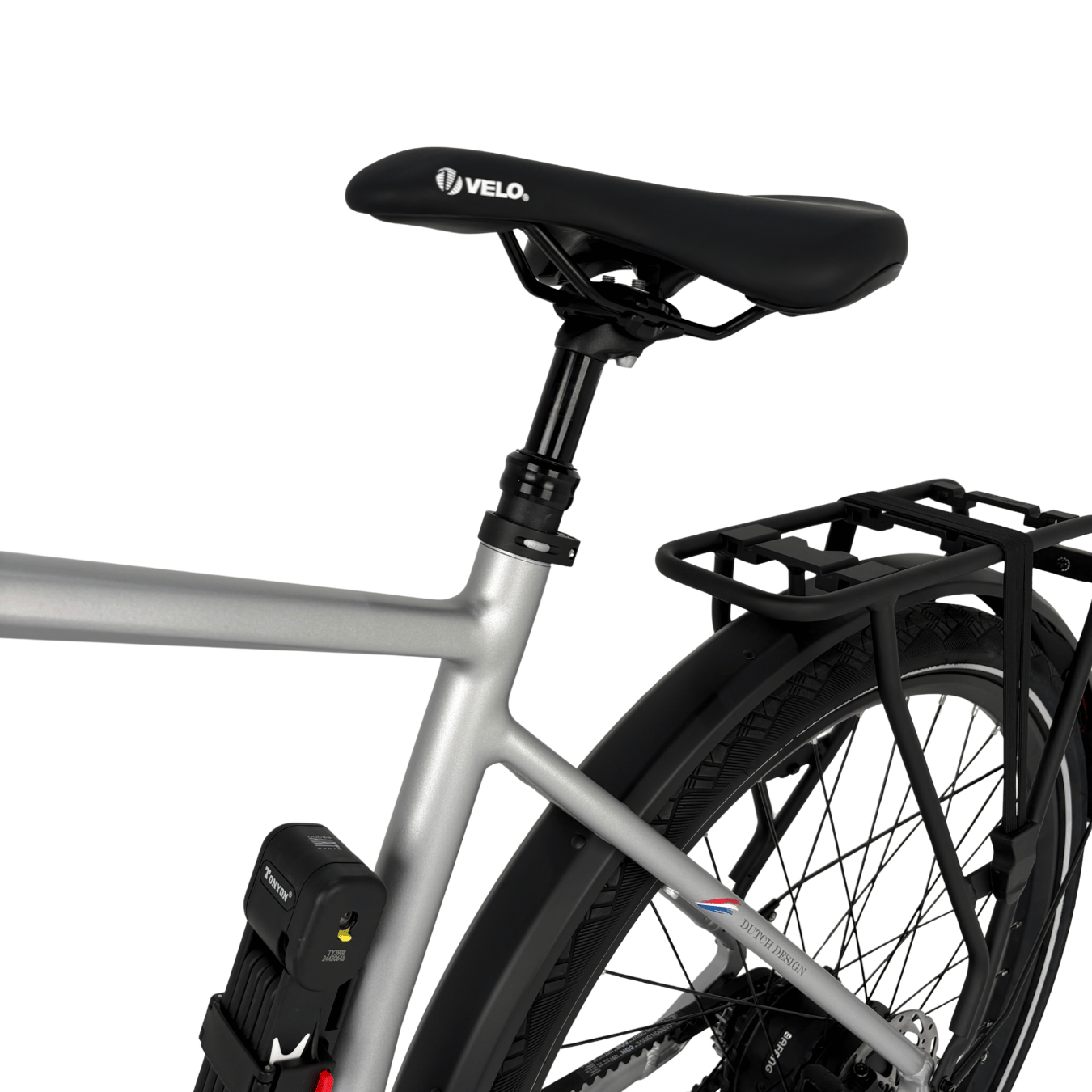 Vogue Motion Man - Hoge Instap - Titanium Grijs - Elektrische Fiets