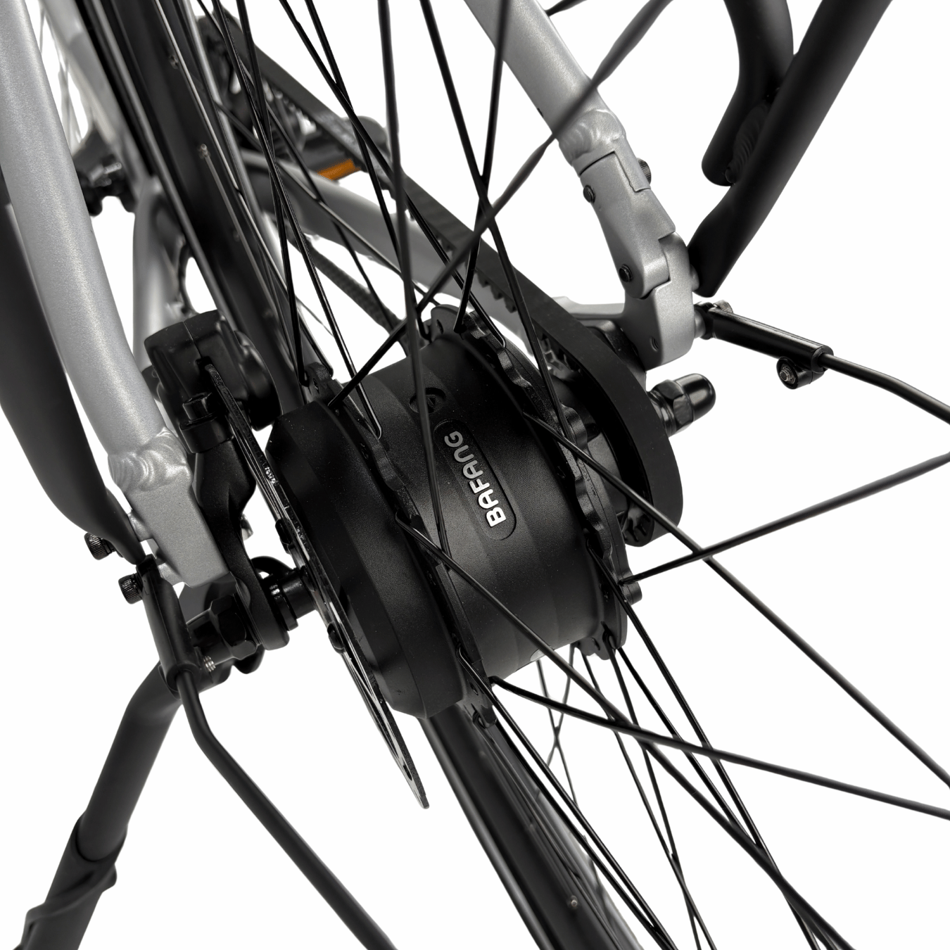 Vogue Motion Man - Hoge Instap - Titanium Grijs - Elektrische Fiets