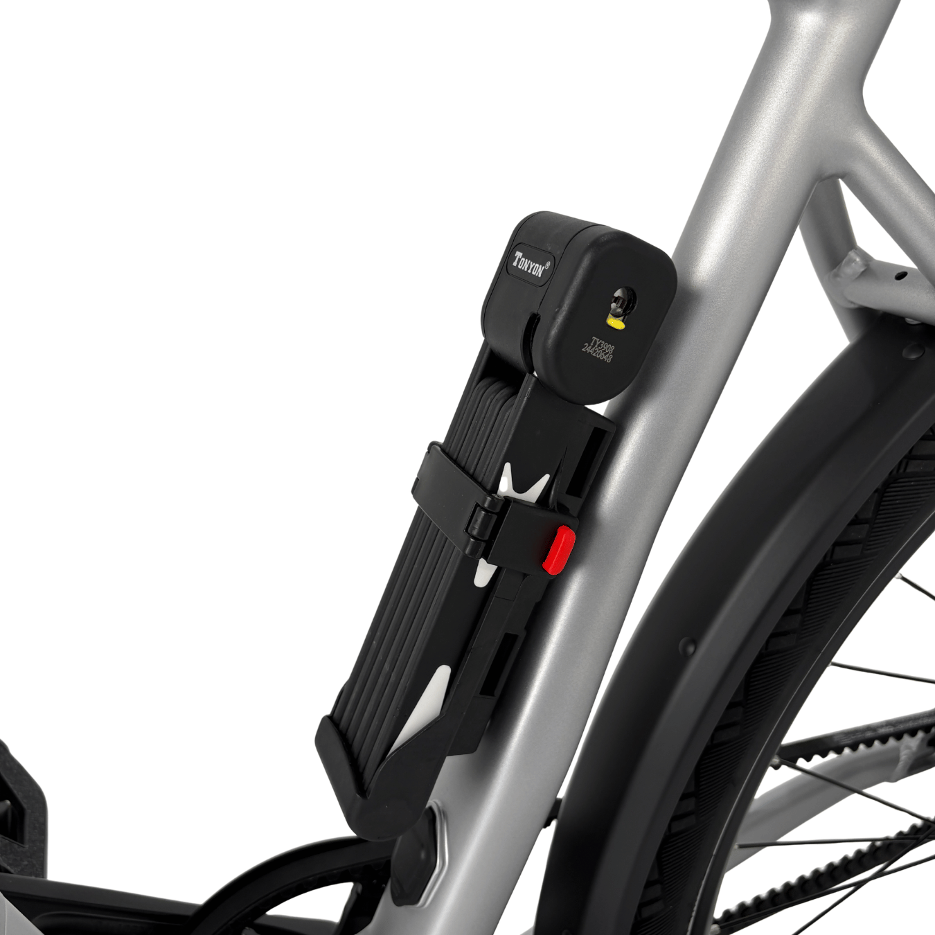 Vogue Motion Man - Hoge Instap - Titanium Grijs - Elektrische Fiets