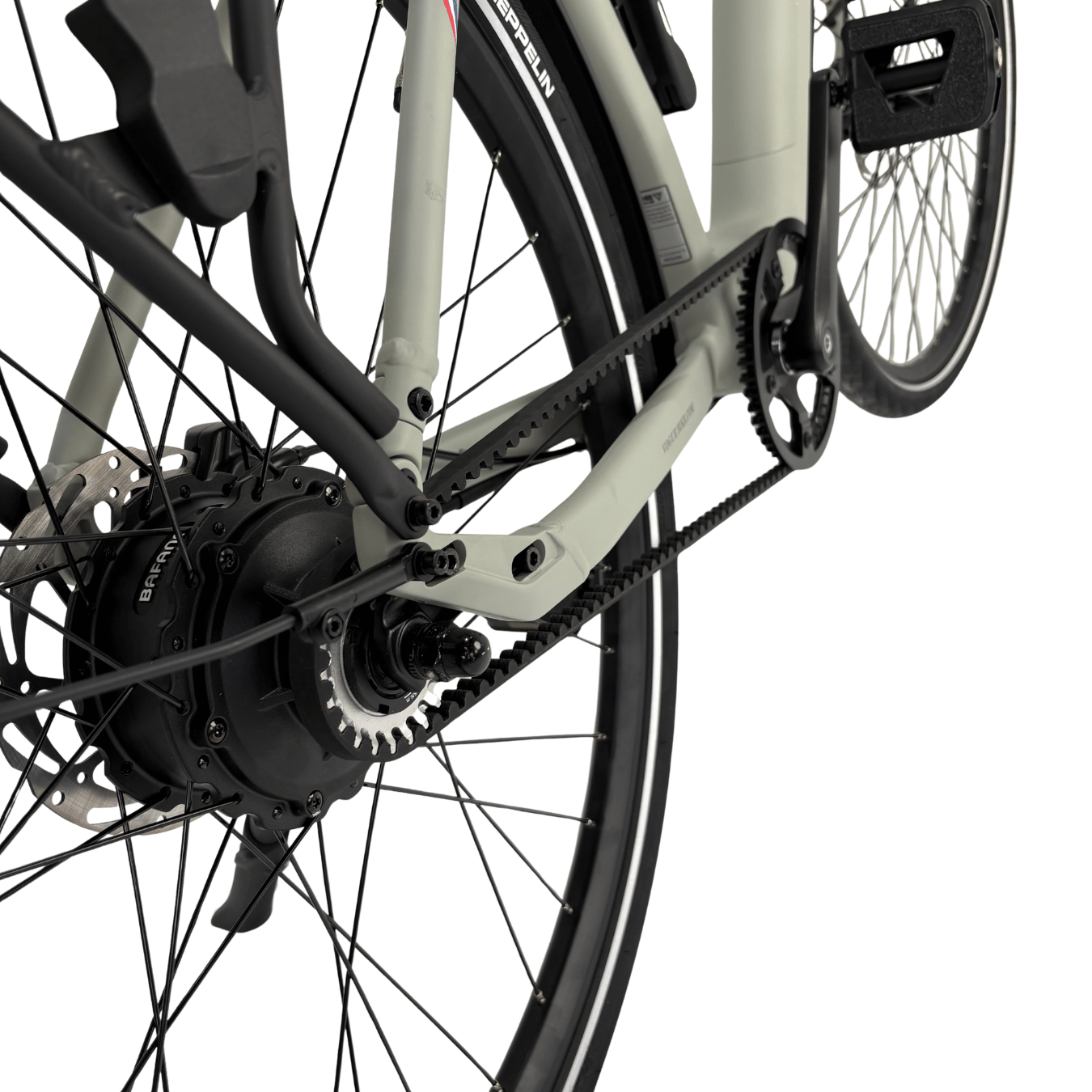 Vogue Motion Plus - Lage Instap - Cement Grey - Elektrische Fiets