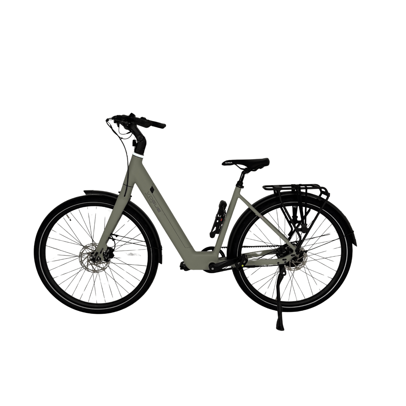 Vogue Motion Plus - Lage Instap - Cement Grey - Elektrische Fiets