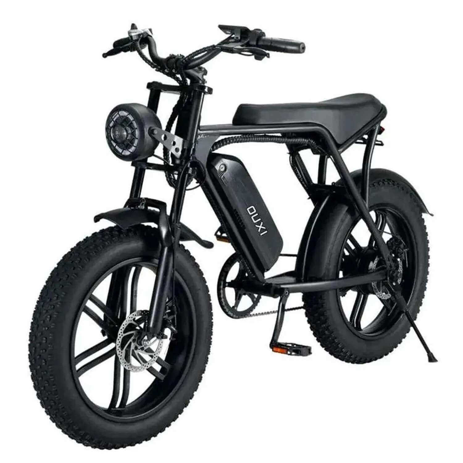 Ouxi V8 Fatbike - Dubbele Accu - Zwart - Dailyride