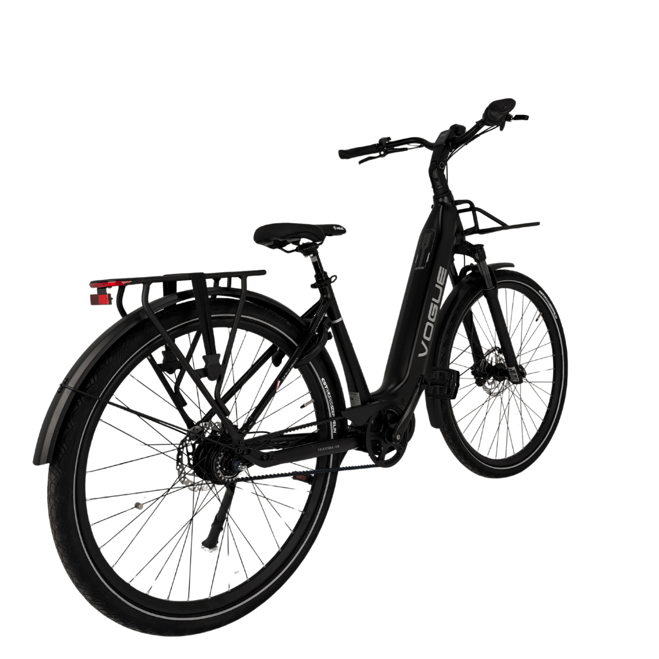 Vogue Pantheon - Mat Zwart - 50cm - 540Wh