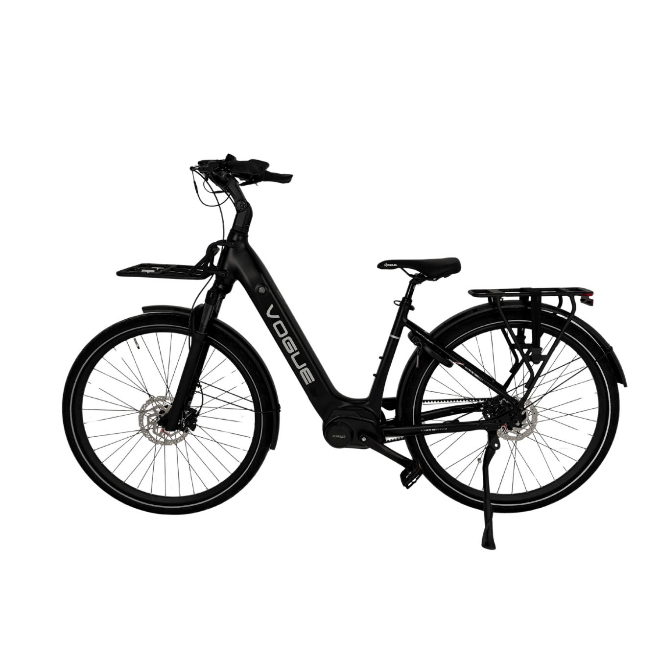 Vogue Pantheon - Lage Instap - zwart - Elektrische Fiets