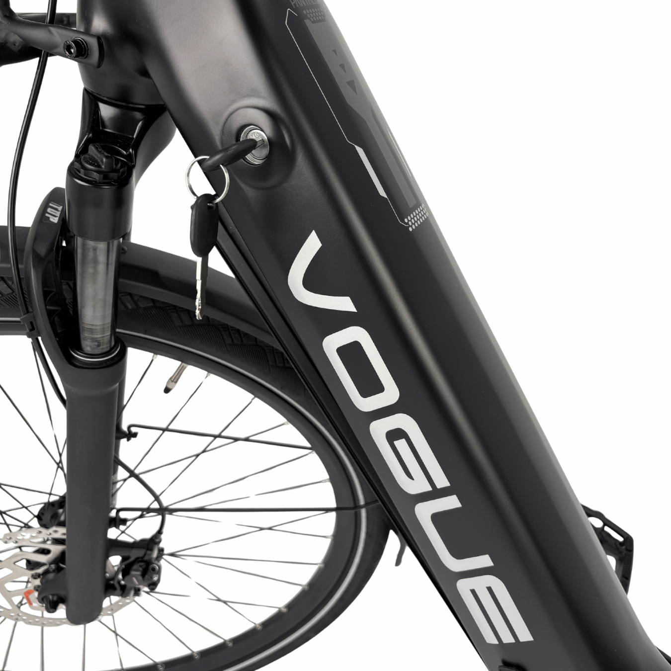 Vogue Pantheon - Lage Instap - zwart - Elektrische Fiets