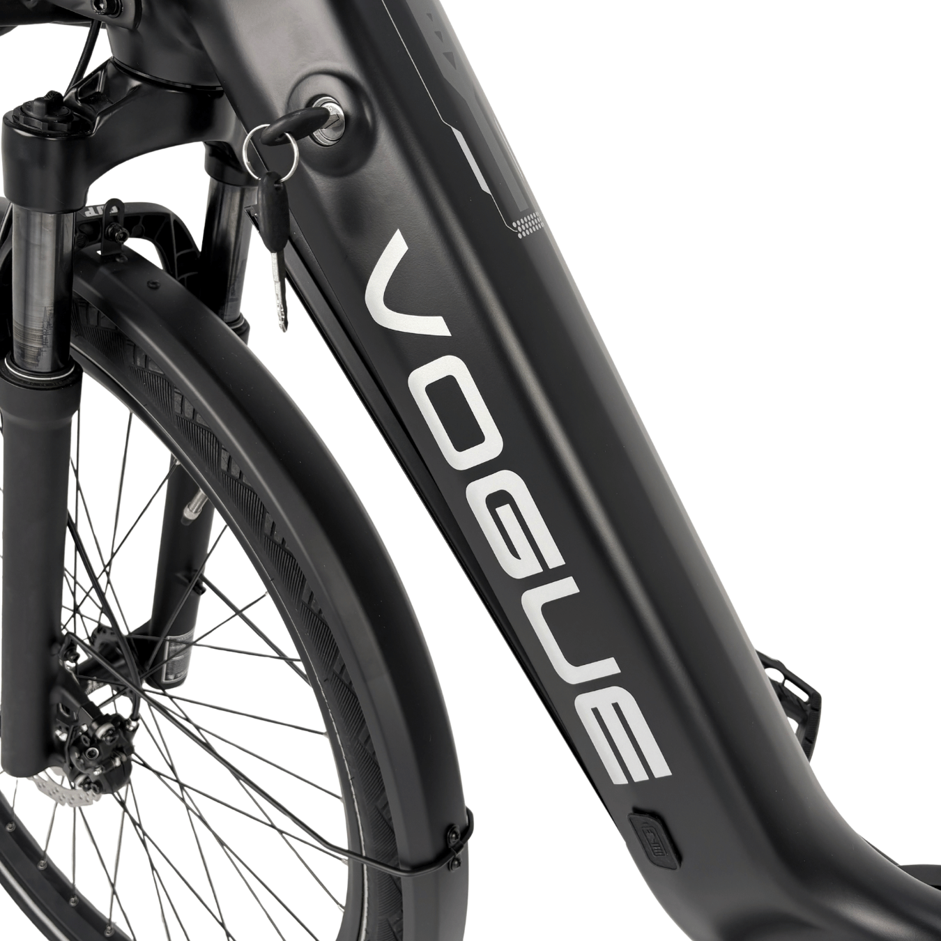 Vogue Pantheon - Lage Instap - zwart - Elektrische Fiets