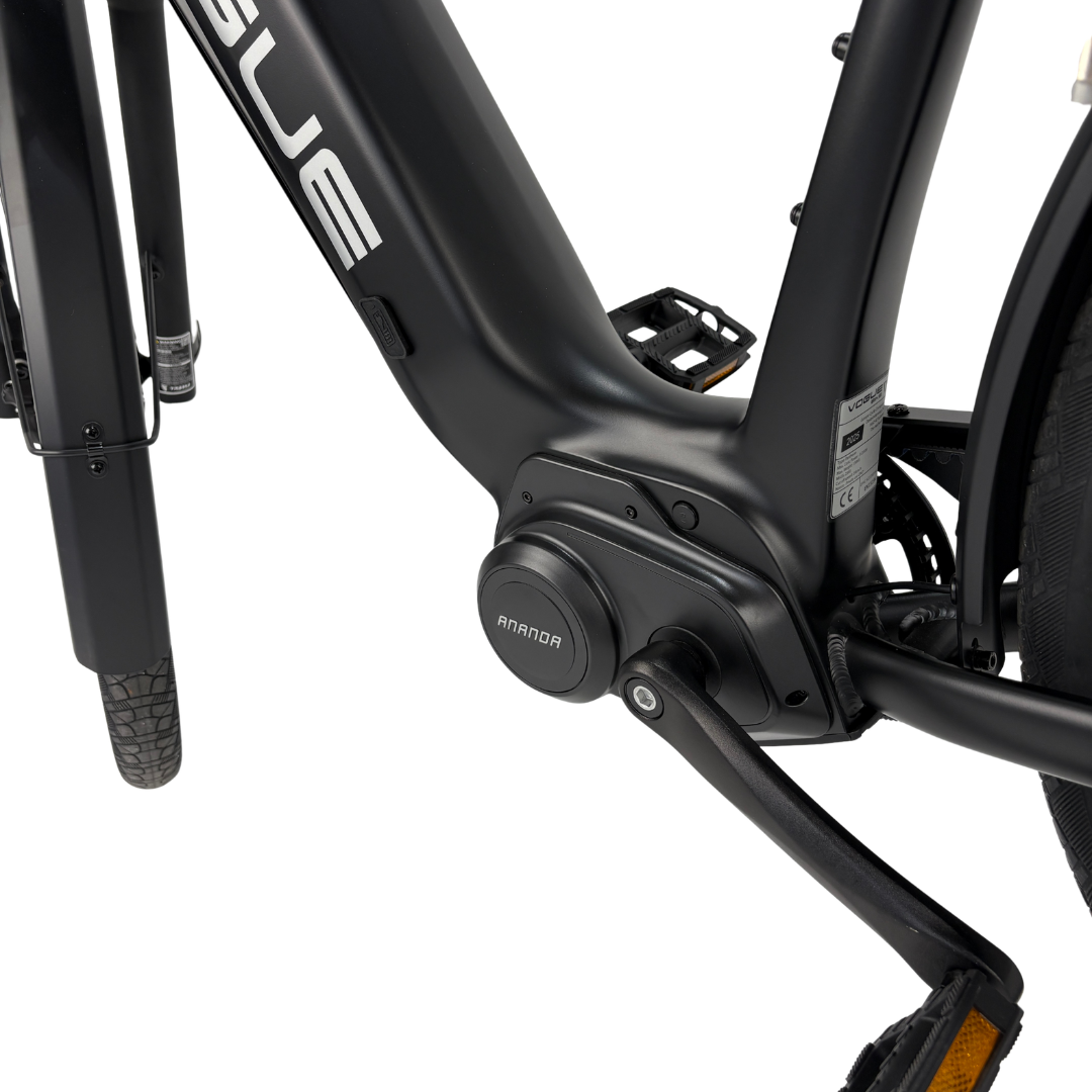 Vogue Pantheon - Mat Zwart - 50cm - 540Wh