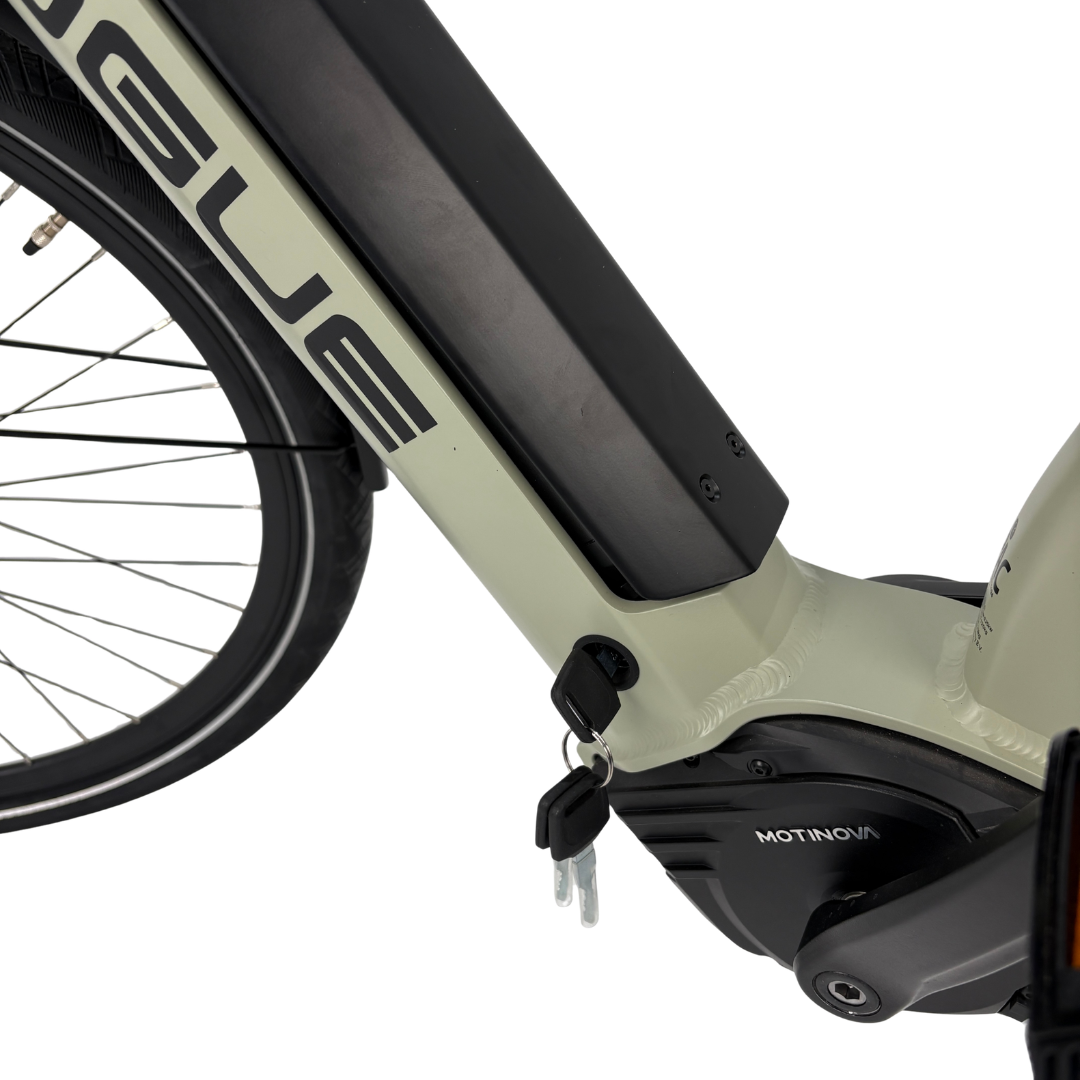 Vogue Prestige – Heren Elektrische Fiets - 53 cm - Cement Grijs