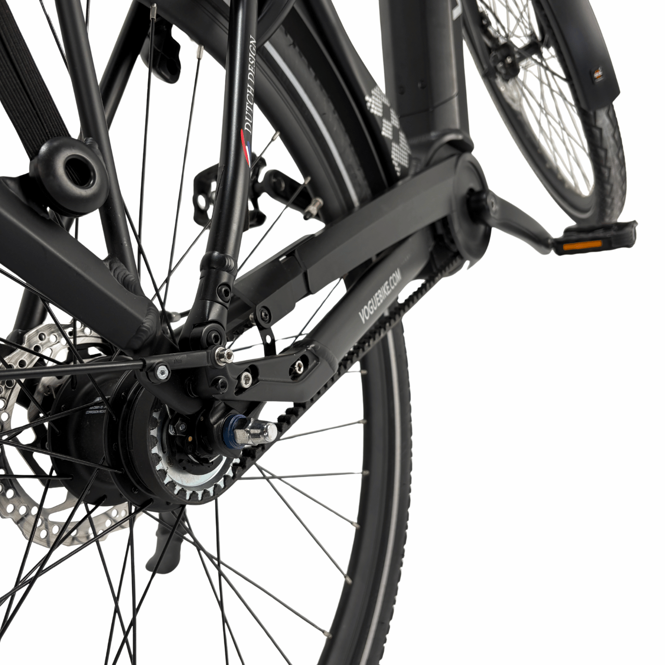 Vogue Prestige – Elektrische Fiets – 49 cm - Mat Zwart