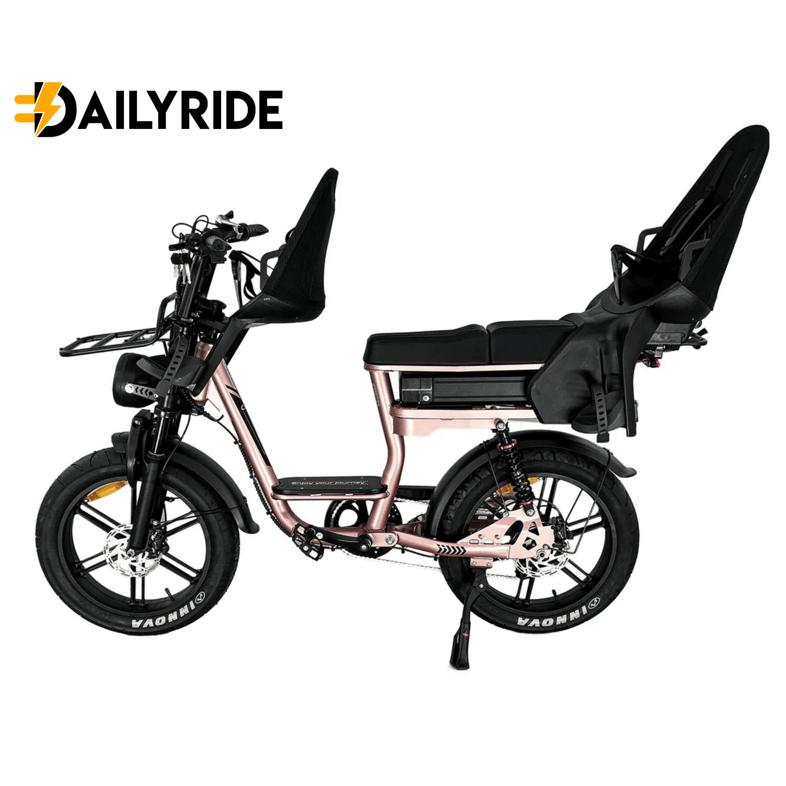 V20 Comfort Family Bike voor en achterzitje