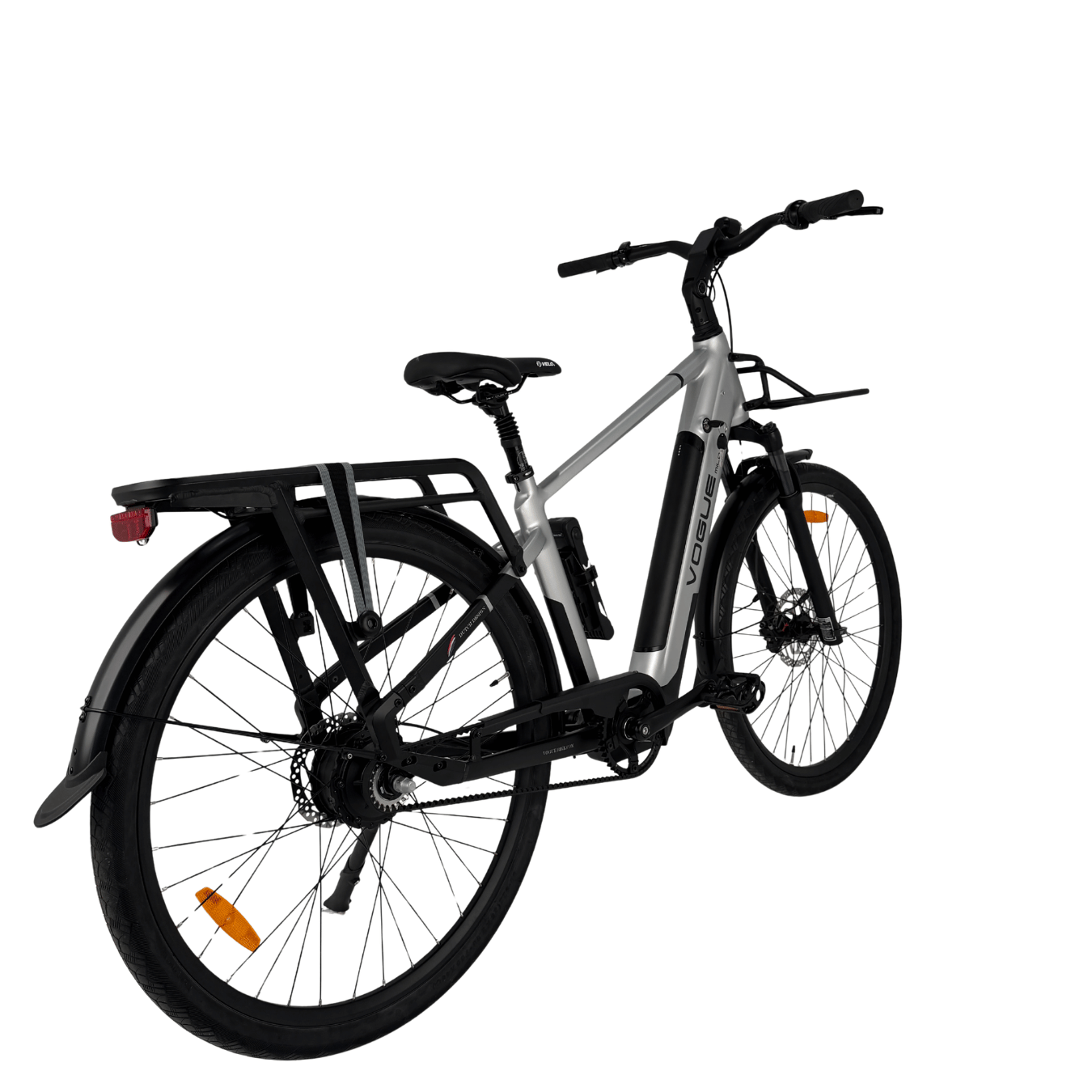 Vogue Milo Man - Mat Titanium Grijs - 468Wh - Elektrische Fiets