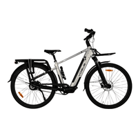 Vogue Milo Man - Mat Titanium Grijs - 468Wh - Elektrische Fiets