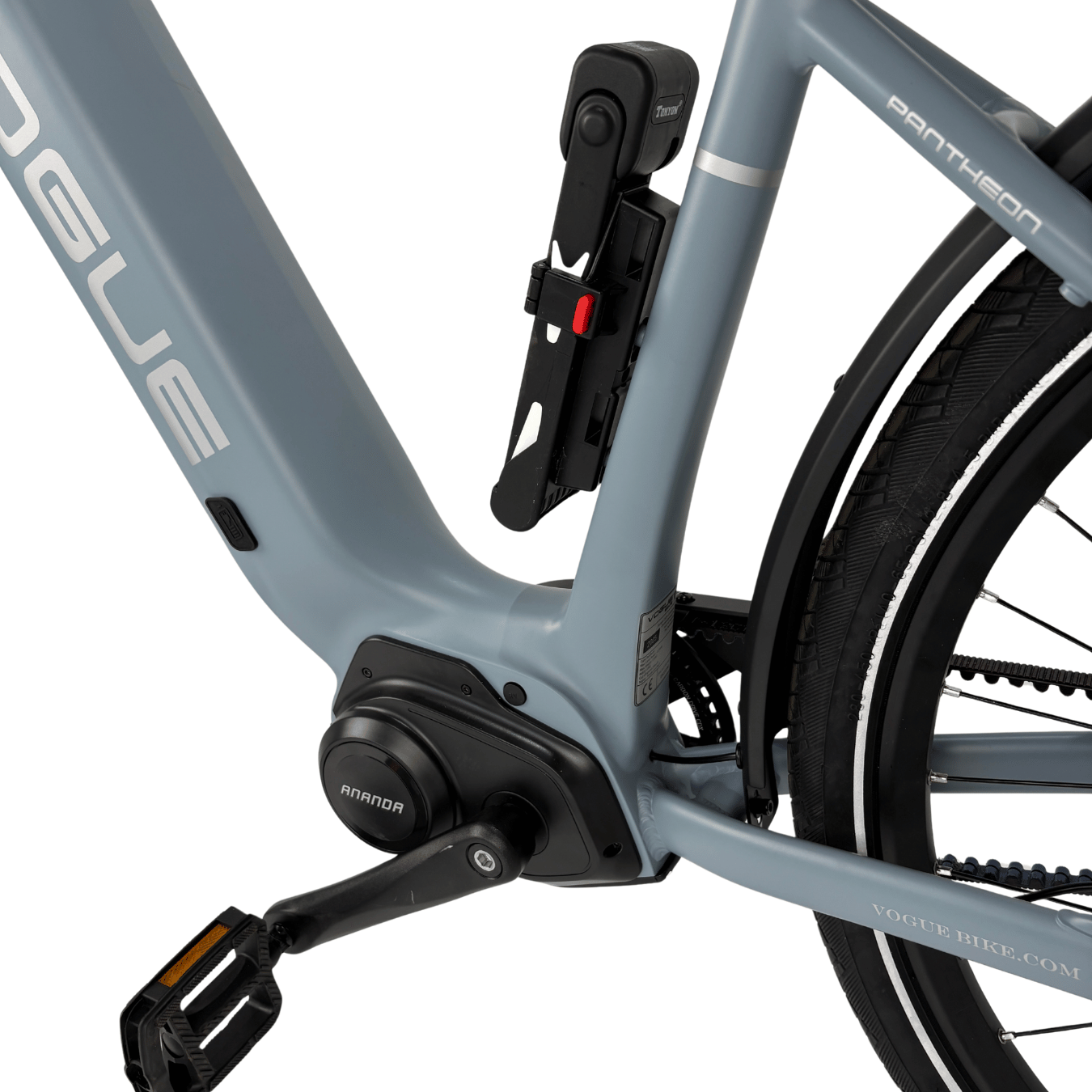 Vogue Pantheon - Lage Instap - blauw - Elektrische Fiets